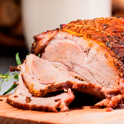 Menú pernil de cerdo